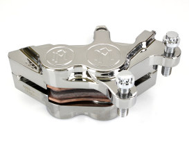 Right Hand Front 4 Piston Caliper - Chrome. Fits most Big Twin 2000up & Sportster 2000-2021 Models with 11.5in. Disc Rotor. 