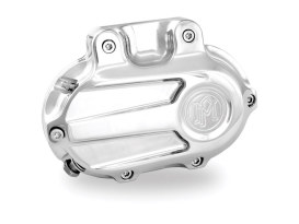 Scallop Hydraulic Clutch Cover - Chrome. Fits Dyna 2006-2017, Softail 2007-2017 & Touring 2007-2013. 