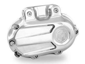 Scallop Hydraulic Clutch Cover - Chrome. Fits H-D 1987-2006 with 5 Speed Transmission. 