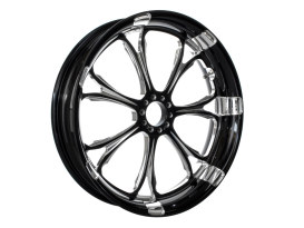 21in. x 2.15in. wide Paramount Wheel - Black Contrast Cut Platinum. 