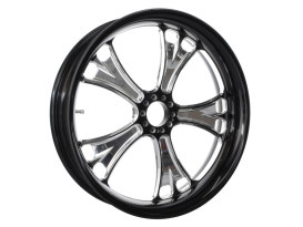 21in. x 3.50in. wide Gasser Wheel - Black Contrast Cut Platinum. 