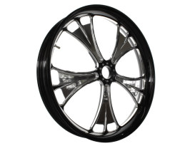 23in. x 3.50in. wide Gasser Wheel - Black Contrast Cut Platinum. 