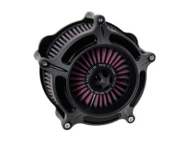 Turbine Air Cleaner Kit - Black Ops. Fits Touring 2017up & Softail 2018up. 