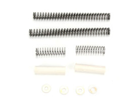 Fork Spring Lowering Kit for 41mm Fork Tubes. Fit Softail 1984-2017, Dyna Wide Glide 1993-2005 & Touring 1980-2013. 