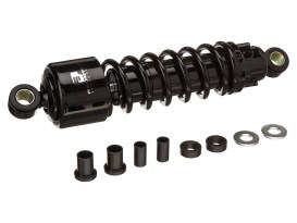412 Series, 11.5in. Standard Spring Rate Rear Shock Absorbers - Black. Fits Touring 1980-2005, Sportster 1979-2003 & FXR 1982-1994. 