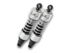 412 Series, 11.5in. Standard Spring Rate Rear Shock Absorbers - Chrome. Fits Touring 1980-2005, Sportster 1979-2003 & FXR 1982-1994. 