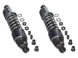 412 Series, 12.5in. Standard Spring Rate Rear Shock Absorbers - Chrome.  Fits Touring 1980-2005, Sportster 1979-2003 & FXR 1982-1994. 
