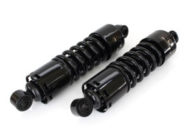 412 Series, 11in.  Standard Spring Rate Rear Shock Absorbers - Black. Fits Dyna 1991-2017. 