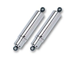 412 Series, 12in. Rear Shock Absorbers with Full Covers - Chrome. Fits Dyna 1991-2017. 