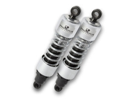 412 Series, 12in. Standard Spring Rate Rear Shock Absorbers - Chrome. Fits Touring 2006up. 