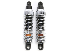 444 Series, 11.5in. Standard Spring Rate Rear Shock Absorbers - Chrome. Fits Touring 1980-2005, Sportster 1979-2003 & FXR 1982-1994. 