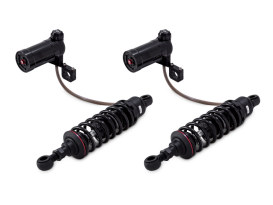 990 Sport Series, 12in. Rear Shock Absorbers - Black. Fits Touring 1980up. 