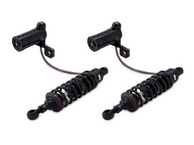 990 Sport Series, 13in. Heavy Duty Spring Rate Rear Shock Absorbers - Black. Fits Touring 1980up. 