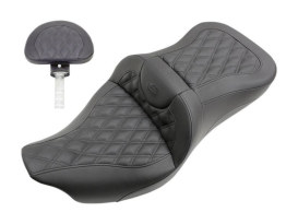 Roadsofa LS Dual Seat With Backrest. Fits Touring 2008up. 