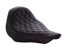 Renegade LS Solo Seat with Red Double Diamond Lattice Stitch. Fits Breakout 2013-2017. 
