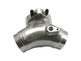 Inlet Manifold. Fits Twin Cam 88 1999-2005 with 124ci Engine, S&S Super G Carburettor & 5.013in. Length Cylinders. 
