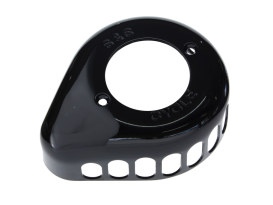 Stinger Teardrop Air Cleaner Cover - Black. Fits S&S Stealth Air Cleaners. 