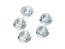 Exhaust Flange Nuts - Pack of 5. Fits Big Twin 1984up & Sportster 1986-2021. 