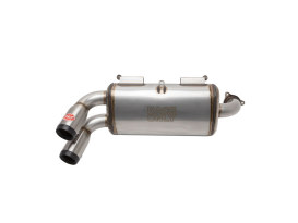 Power Tune XTO Exhaust - Stainless Steel with Race Muffler. Fits Polaris RZR Turbo 2016up. 