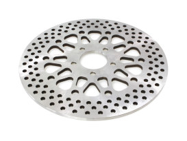 11.8in. Rear Disc Rotor - Bright Stainless Steel. Fits Touring 2008up. 
