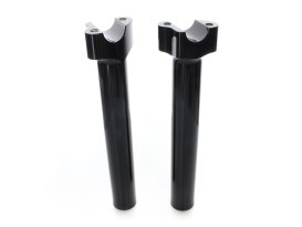 9-1/2in. Tall Risers with 1-1/4in. Thick Base - Gloss Black. Fits 1in. Handlebar. 