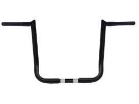 16in. x 1-1/4in. Chubby Bagger Hooked Ape Hanger Handlebar - Satin Black. Fits Touring 1996up with Fairing. 