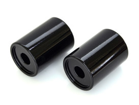 2in. Tall x 1-1/4in. Thick Riser Spacers - Gloss Black. 